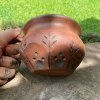 Image 3 of Carved cauldron mug light