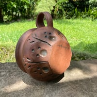 Image 1 of Carved cauldron mug light