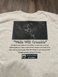 Image 2 of Stedfast “walls will crumble” shirt