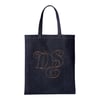 Retro DSE (Denim Tote Bag/ Embroidered/ Indigo)
