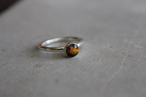 Image of Tigers Eye Ring size 9