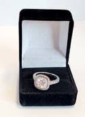 Ladies Jeulia Engagement Ring