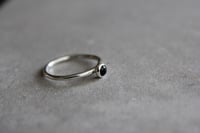 Image 2 of  Small Black Onyx Ring