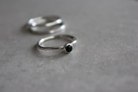 Image 3 of  Small Black Onyx Ring