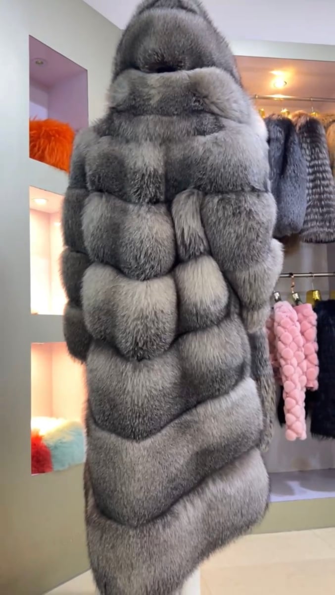 NOAH 2in1 FROST FOX COAT / istylebysonia