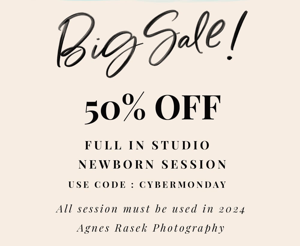 Image of 50% OFF NEWBORN SESSION IN 2024