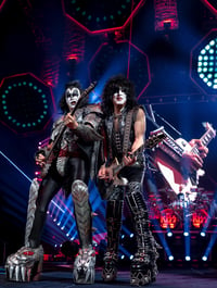 Gene Simmons & Paul Stanley, KISS, Barclays Center, End Of The Road Tour, NYC, 2019
