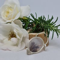 Image 4 of Silver and Dendric Agate Pendant - (SJ025)