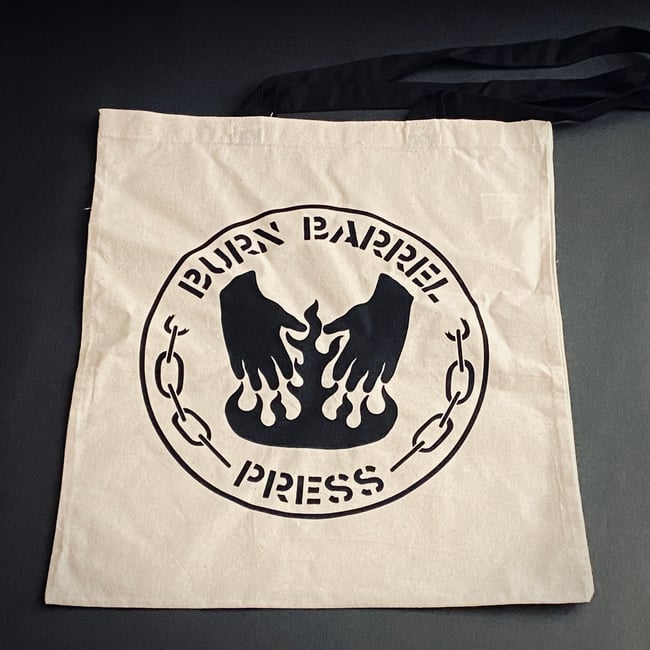 Burn Barrel Chain Tote Bag