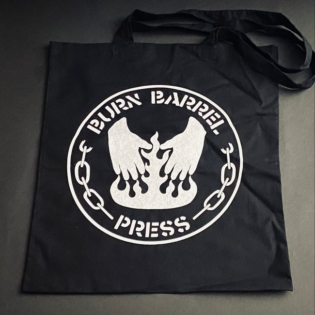 Burn Barrel Chain Tote Bag
