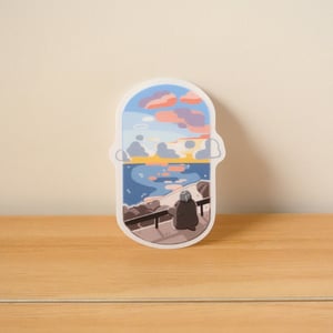 Image of Gingerbread House, Fireworks, Sunrise | Scene Series ☆ | Clear Stickers