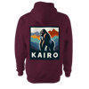 SUDADERA CON CAPUCHA DARK CHERRY