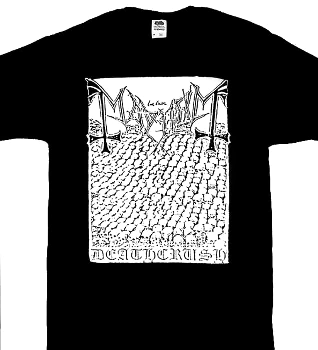 Image of Mayhem "Deathcrush" Demo T Shirt