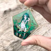 Song of Saya Double Sided Clear Acrylic Charm