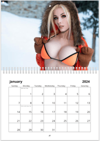 Image 2 of DISCOUNT 2024 Boudoir Calendar
