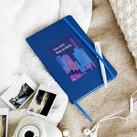 Image 4 of Rise Above Hardcover Journal (Blue, Gray, White)