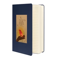 Image 2 of Brave Enough Hardcover Journal (Black, Navy, Red)