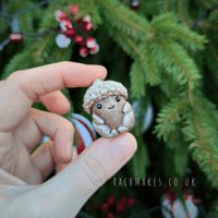 Image 1 of Frosty Topped Acorn Baby