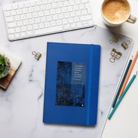 Image 1 of Urban Blueprints Hardcover Journal (Navy, Blue)