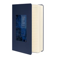 Image 2 of Urban Blueprints Hardcover Journal (Navy, Blue)
