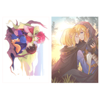 Image 4 of PREORDERS Anime B5 Prints 25 x 17.7 cm