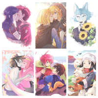 Image 1 of PREORDERS Anime B5 Prints 25 x 17.7 cm