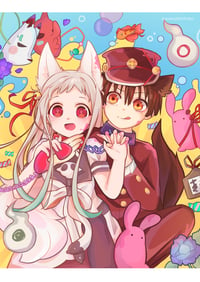 Image 2 of PREORDERS Jibaku Shounen Hanako-Kun B5 Prints 25 x 17.7 cm 