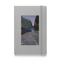 Image 3 of Healing Hardcover Journal (Navy, Blue, Gray, White)