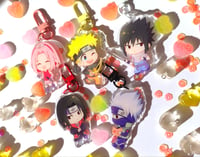 Image 1 of PREORDERS Naruto Acrylic Keychains