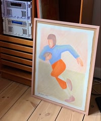 Image 2 of Rugby boy - original painting