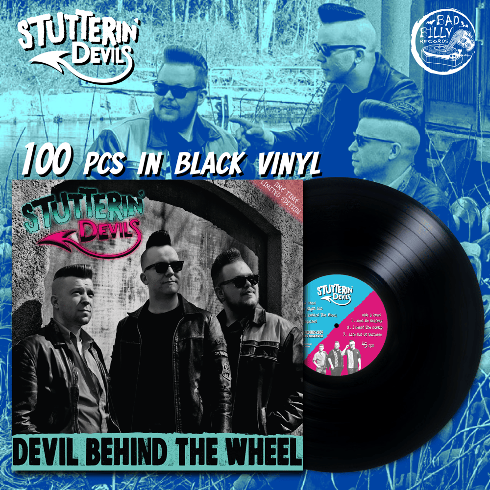 STUTTERIN' DEVILS - DEVIL BEHIND THE WHEEL (BLACK) LP 