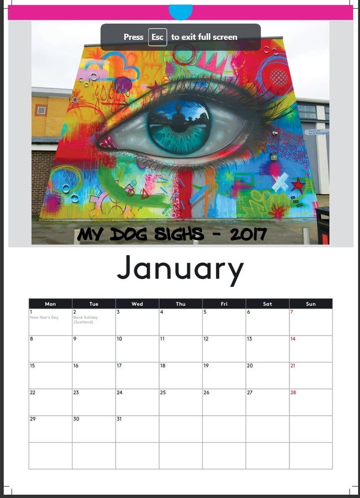 Image of Cheltenham Paint Festival 2024 Calendars