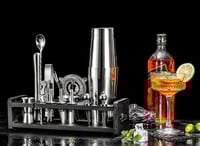 Image 2 of 24-Piece Gold Cocktail Shaker Set