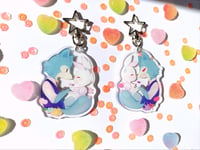 Image 3 of PREORDERS Legoshi and Haru Acrylic Keychains Beastars