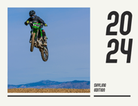 Image 2 of 2024 Moto Calendar - Preorder by December 15, 2023. 