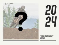 Image 4 of 2024 Moto Calendar - Preorder by December 15, 2023. 
