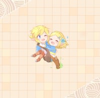 Image 3 of PREORDERS Zelda and Link Acrylic Keychains