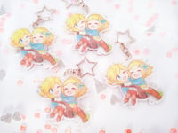 Image 5 of PREORDERS Zelda and Link Acrylic Keychains