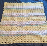 Image 1 of Yellow Baby Blanket
