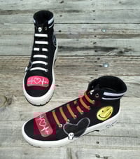 Image 2 of Lifeline Essential x PiKasso Noble Canvas Trainers  