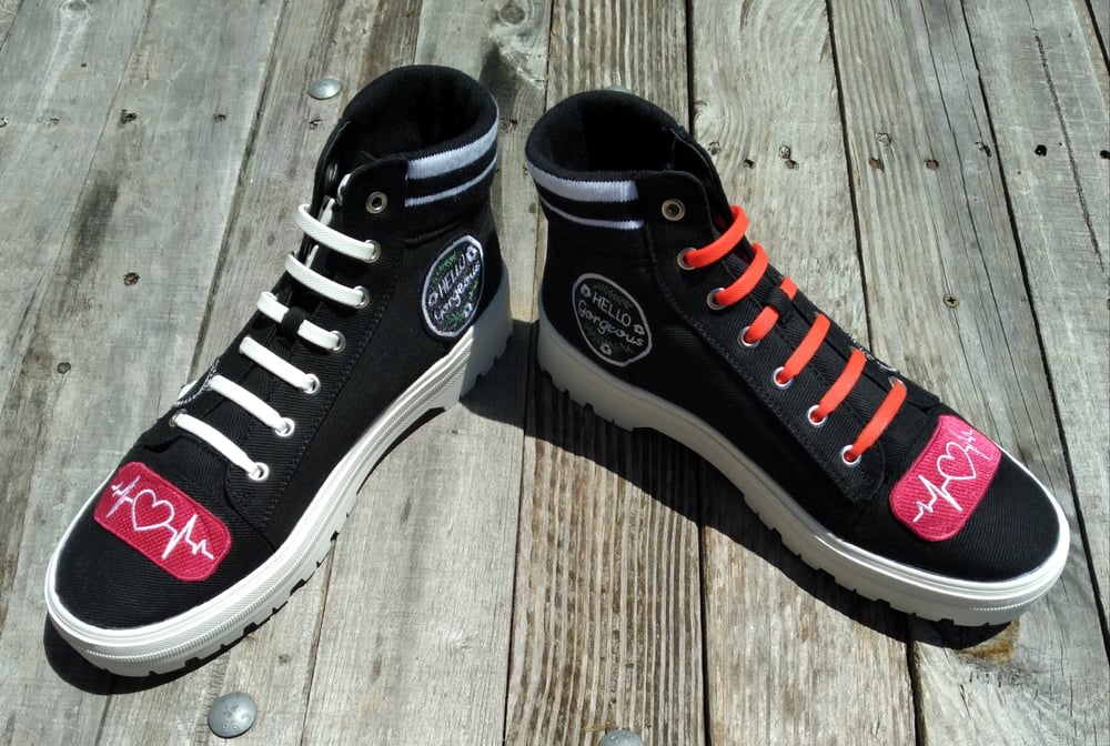 Lifeline Essential x PiKasso Noble Canvas Trainers