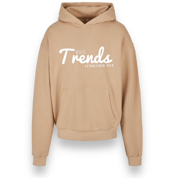 Image of BEIGE SIGNATURE ULTRA HEAVY HOODIE