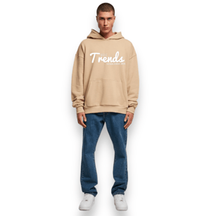 Image of BEIGE SIGNATURE ULTRA HEAVY HOODIE
