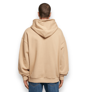 Image of BEIGE SIGNATURE ULTRA HEAVY HOODIE