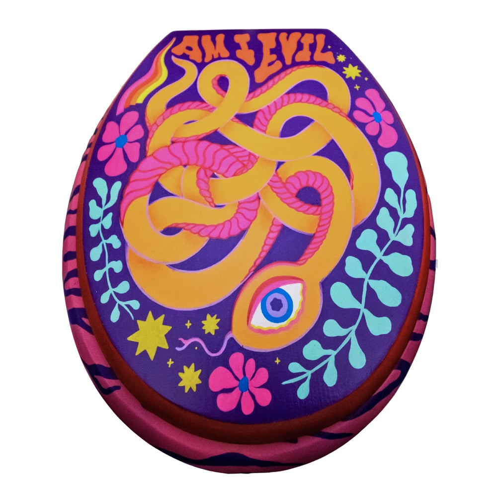 Image of Bunny & Pats - Am I Evil * on exhibit at L'Ape Italian Lounge