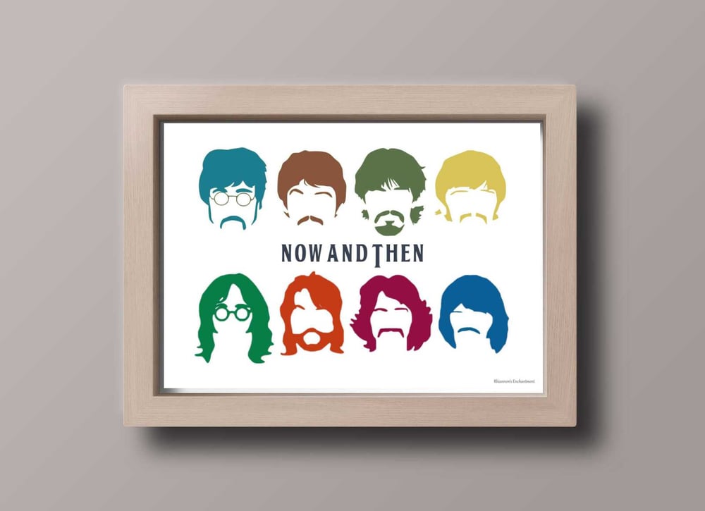 The Beatles  1 - Lyric Art