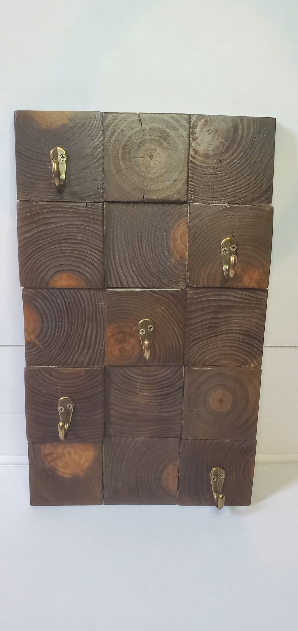 Rustic Chic Hardwood Key Holder