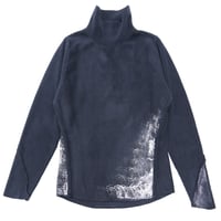 Image 1 of HAND PAINTED ECO FLEECE SWEATER WITH DEGRADED PAINT