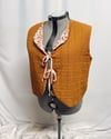 Chestnut Quilted Vest/XL