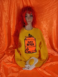 Image 1 of Gas Bitch Sustainable Jumpers!
